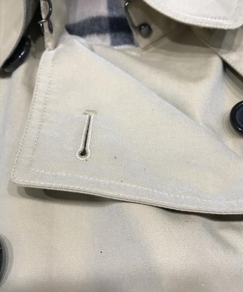 BURBERRY（バーバリー）BURBERRY (バーバリー) ノバチェックライナー付トレンチコート ベージュ サイズ:ライナーUK4/アウターUK10の古着・服飾アイテム