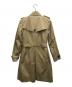 BURBERRY (バーバリー) ノバチェックライナー付トレンチコート ベージュ サイズ:ライナーUK4/アウターUK10：40000円