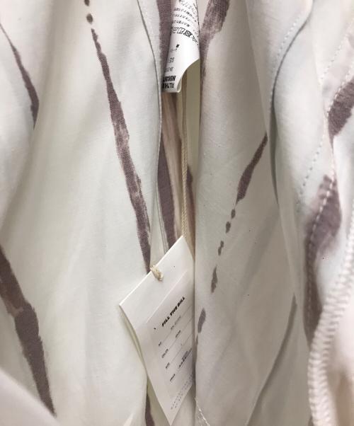 FILL THE BILL（フィルザビル）FILL THE BILL (フィルザビル) WATERCOLOR PT ホワイト×ブラウン サイズ:1の古着・服飾アイテム