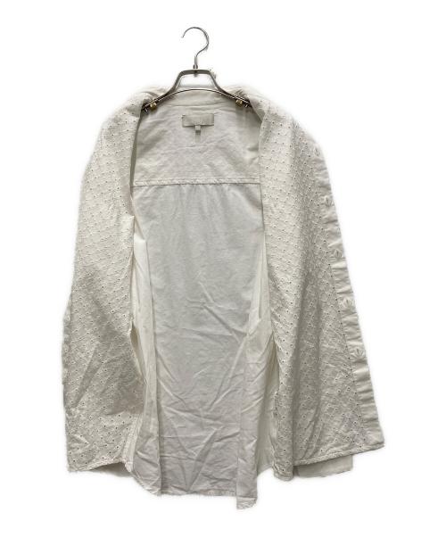 KITH（キス）KITH (キス) LATTICE FLORAL LS ホワイト サイズ:Ｍの古着・服飾アイテム