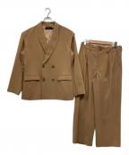 Vaporizeヴェイパライズ）の古着「セットアップ2Way 4B Jacket」｜ベージュ