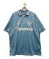 CARHARTT WIP（カーハート ワーク イン プログレス）の古着「S/S HARTT’S FOOTBALL T-SHIRT」｜スカイブルー