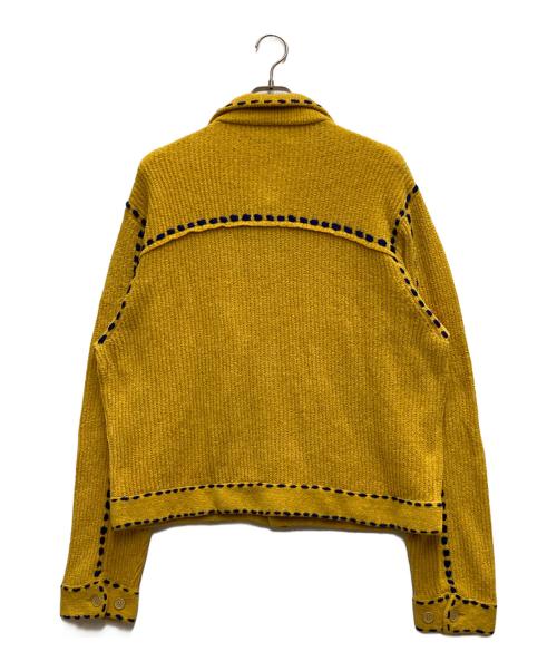 PHINGERIN（フィンガリン）PHINGERIN (フィンガリン) PG1 KNIT イエロー サイズ:Ⅿの古着・服飾アイテム