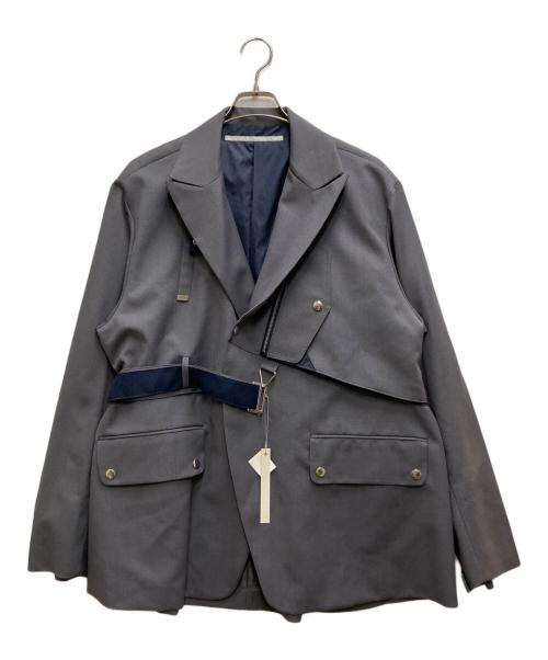 Tamme（タム）Tamme (タム) タイロッケンテーラードジャケット グレー サイズ:2の古着・服飾アイテム