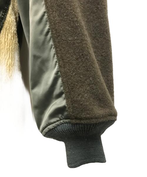 COMME des GARCONS JUNYA WATANABE MAN（コム デ ギャルソン ジュンヤ ワタナベ マン）COMME des GARCONS JUNYA WATANABE MAN (コム デ ギャルソン ジュンヤ ワタナベ マン) Nylon Twill Acrylic Polyester Coat ブラック サイズ:Sの古着・服飾アイテム