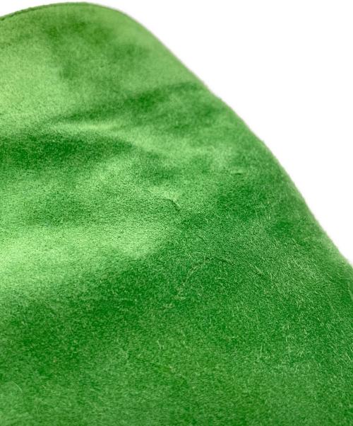 BOTTEGA VENETA（ボッテガベネタ）BOTTEGA VENETA (ボッテガベネタ) スウェードブーツ グリーン サイズ:37の古着・服飾アイテム