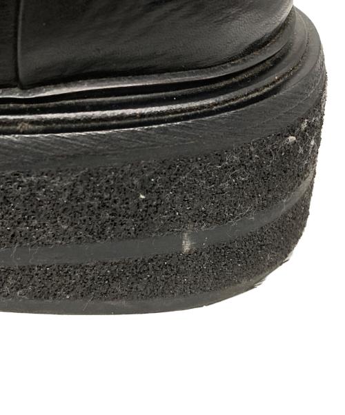 marsell（マルセル）marsell (マルセル) レースアップブーツ ブラック サイズ:38の古着・服飾アイテム