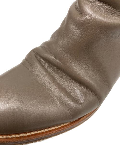 HERMES（エルメス）HERMES (エルメス) ケリー ロングブーツ グレージュ サイズ: 35 1/2の古着・服飾アイテム