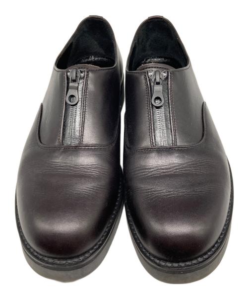 PADRONE（パドローネ）PADRONE (パドローネ) ELMO CENTER ZIP SHOES ブラック サイズ:41の古着・服飾アイテム