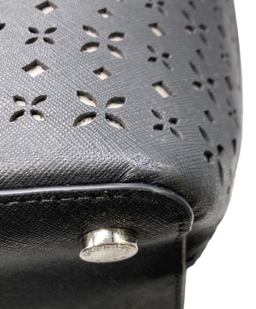 MICHAEL KORS（マイケル・コース）MICHAEL KORS (マイケル・コース) 2WAYトートレザーバッグ ブラックの古着・服飾アイテム