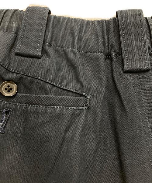 Y'S YOHJI YAMAMOTO（ワイズ ヨウジヤマモト）Y's Yohji Yamamoto (ワイズ ヨウジヤマモト) ワイドチノトラウザーパンツ ネイビー サイズ:3の古着・服飾アイテム