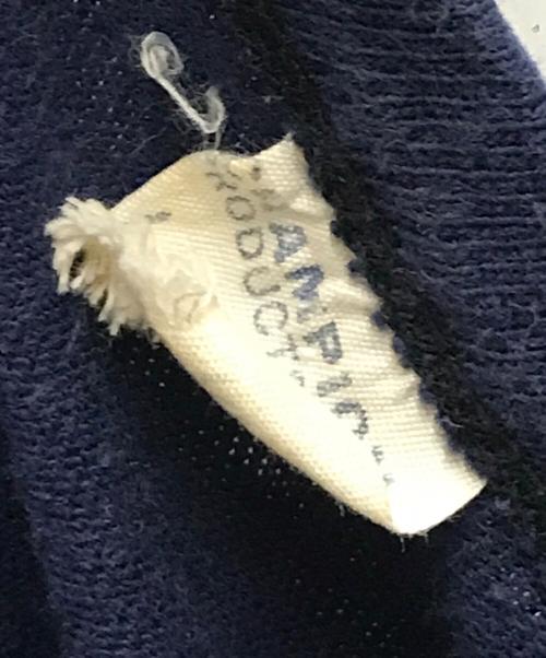 Champion（チャンピオン）Champion (チャンピオン) 60s フットボールTシャツ ネイビー サイズ:Lの古着・服飾アイテム