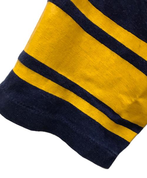 Champion（チャンピオン）Champion (チャンピオン) 60s フットボールTシャツ ネイビー サイズ:Lの古着・服飾アイテム