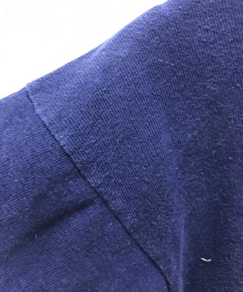 Champion（チャンピオン）Champion (チャンピオン) 60s フットボールTシャツ ネイビー サイズ:Lの古着・服飾アイテム