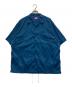 THE NORTHFACE PURPLELABEL（ザ・ノースフェイス パープルレーベル）の古着「Nylon Taffeta Field S/S Shirt」｜ブルー