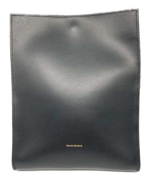 HENDER SCHEME（エンダースキーマ）HENDER SCHEME (エンダースキーマ) CONSTRUCT BAG ブラックの古着・服飾アイテム