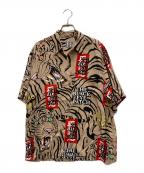 BlackEyePatch×WACKO MARIAブラックアイパッチ×ワコマリア）の古着「HAWAIIAN SHIRT」｜ベージュ