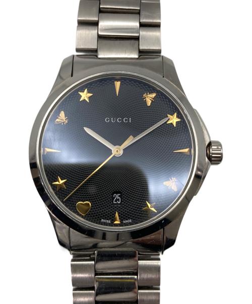 GUCCI（グッチ）GUCCI (グッチ) デジタルウォッチ ブラックの古着・服飾アイテム