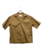 STUDIO NICHOLSONスタジオ ニコルソン）の古着「COCKLE SHIRT」｜ベージュ