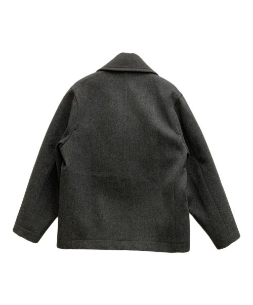 STUDIO NICHOLSON（スタジオ ニコルソン）STUDIO NICHOLSON (スタジオ ニコルソン) オーバーサイズPコート グレー サイズ:Ⅿの古着・服飾アイテム