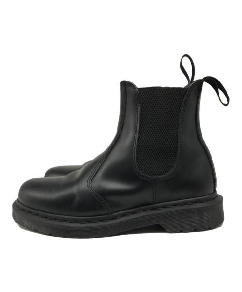 Dr.Martens（ドクターマーチン）Dr.Martens (ドクターマーチン) 2976 MONOサイドゴアブーツ ブラック サイズ:UK 6の古着・服飾アイテム