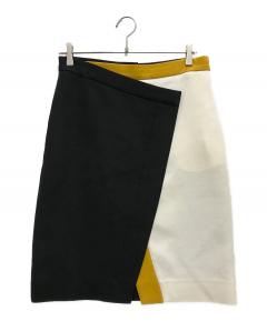 中古・古着通販】FENDI (フェンディ) ズッカ柄タイトスカート ブラウン