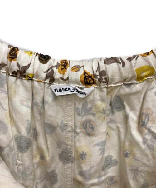 FUMIKA UCHIDA（フミカウチダ）FUMIKA UCHIDA (フミカウチダ) FLOWER PRINTED PANTS イエロー サイズ:36の古着・服飾アイテム