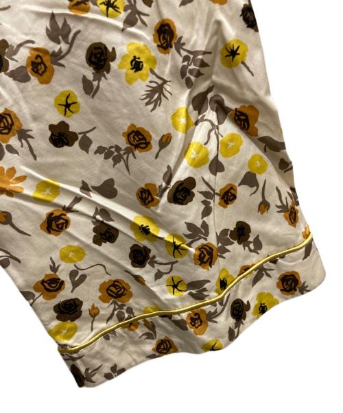 FUMIKA UCHIDA（フミカウチダ）FUMIKA UCHIDA (フミカウチダ) FLOWER PRINTED PANTS イエロー サイズ:36の古着・服飾アイテム