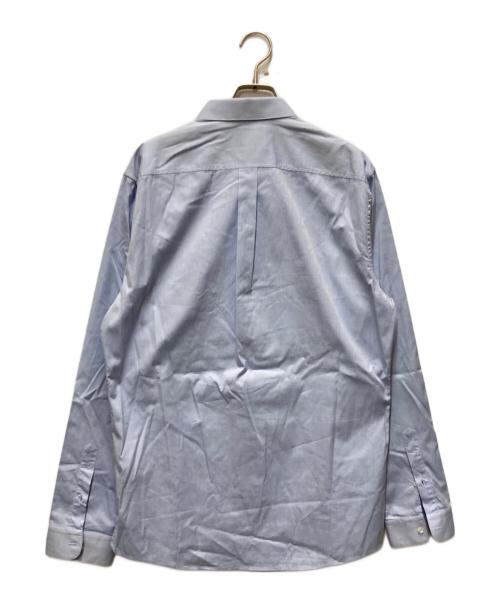 GUCCI（グッチ）GUCCI (グッチ) バタフライ刺繍シャツ スカイブルー サイズ:16/41の古着・服飾アイテム