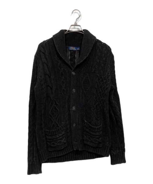 POLO RALPH LAUREN（ポロ・ラルフローレン）POLO RALPH LAUREN (ポロ・ラルフローレン) ショールカラーカーディガン グレー サイズ:Ｍの古着・服飾アイテム