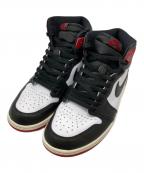 NIKEナイキ）の古着「Air Jordan 1 Black Toe Reimagined」｜ホワイト