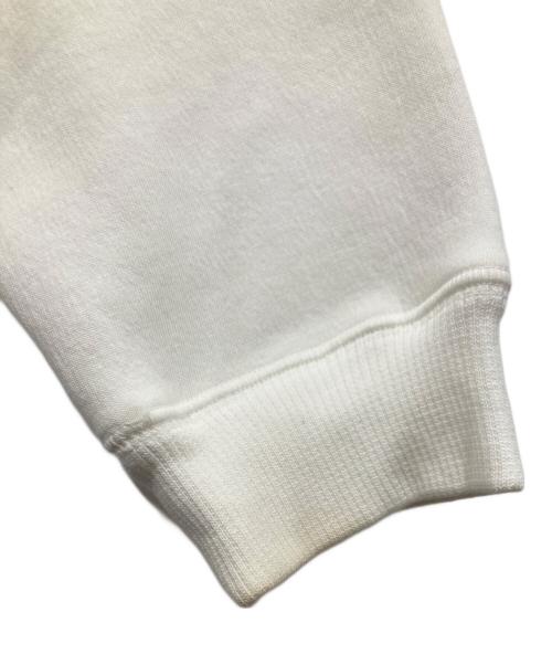 LACOSTE（ラコステ）LACOSTE (ラコステ) ロゴラグランスウェット ホワイト サイズ:38の古着・服飾アイテム