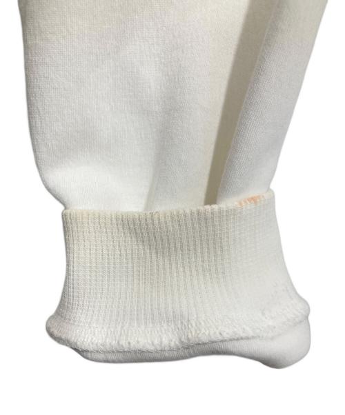 LACOSTE（ラコステ）LACOSTE (ラコステ) ロゴラグランスウェット ホワイト サイズ:38の古着・服飾アイテム