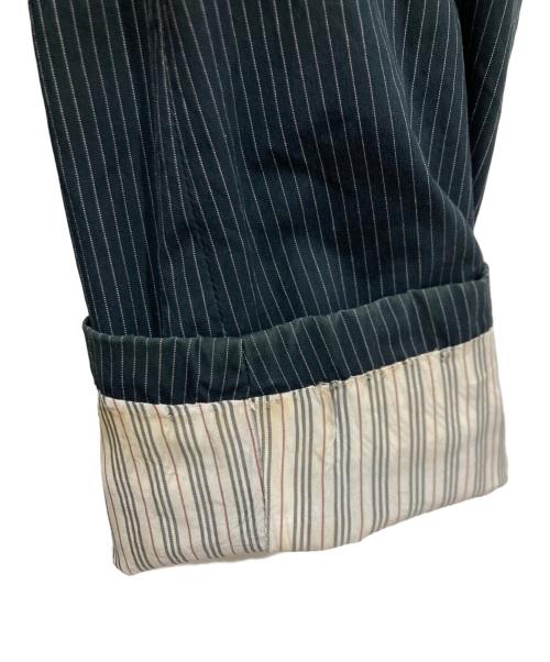 BURBERRY BLACK LABEL（バーバリーブラックレーベル）BURBERRY BLACK LABEL (バーバリーブラックレーベル) 3Bストライプジャケット ネイビー サイズ:Mの古着・服飾アイテム