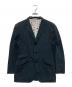 BURBERRY BLACK LABEL（バーバリーブラックレーベル）の古着「3Bストライプジャケット」｜ネイビー