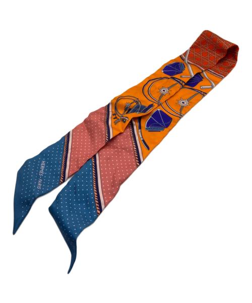 HERMES（エルメス）HERMES (エルメス) LES VOITURES A TRANSFORMATION オレンジの古着・服飾アイテム