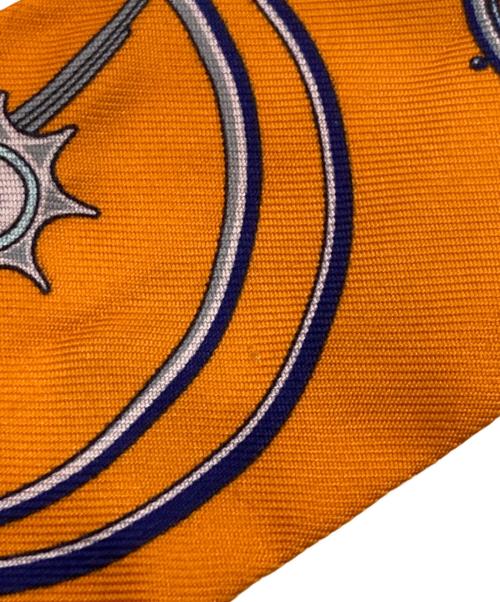 HERMES（エルメス）HERMES (エルメス) LES VOITURES A TRANSFORMATION オレンジの古着・服飾アイテム