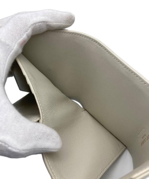 Saint Laurent Paris（サンローランパリ）Saint Laurent Paris (サンローランパリ) マルチフォールドウォレット ホワイトの古着・服飾アイテム