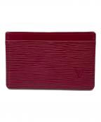 LOUIS VUITTONルイ ヴィトン）の古着「ポルト・カルト・サーンプル・エピ」｜ボルドー