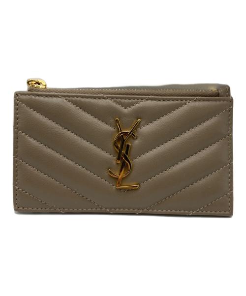 Saint Laurent Paris（サンローランパリ）Saint Laurent Paris (サンローランパリ) フラグメントケース ベージュの古着・服飾アイテム