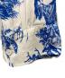 中古・古着 UNUSED (アンユーズド) continents print long sleeve shirt. ホワイト サイズ:4：10000円