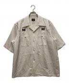Needlesニードルズ）の古着「Cow Boy S/S Shirt」｜ホワイト