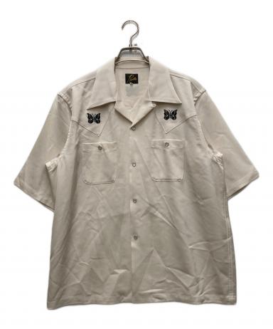 【m118】くまさん⭐️プロフ確認お願いします。　90s WILSONS 中古・古着通販】Needles (ニードルズ) Cow Boy S/S Shirt ホワイト