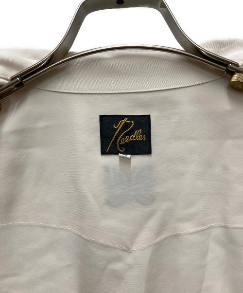 Needles（ニードルズ）Needles (ニードルズ) Cow Boy S/S Shirt ホワイト サイズ:Lの古着・服飾アイテム
