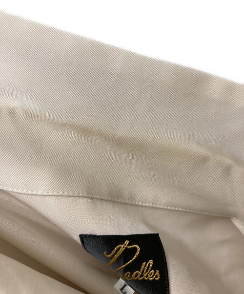 Needles（ニードルズ）Needles (ニードルズ) Cow Boy S/S Shirt ホワイト サイズ:Lの古着・服飾アイテム