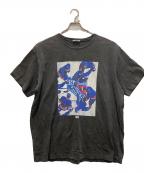 KITHキス）の古着「On Ice Vintage Tee」｜ブラック