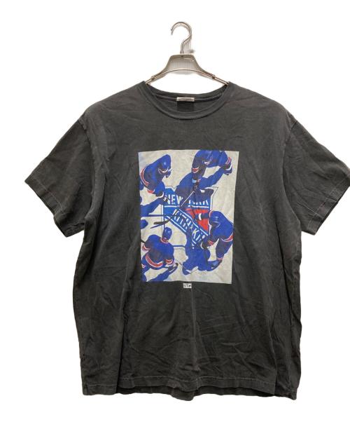 KITH（キス）KITH (キス) On Ice Vintage Tee ブラック サイズ:XLの古着・服飾アイテム