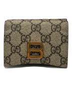 GUCCI×BALENCIAGAグッチ×バレンシアガ）の古着「ザ ハッカー プロジェクト カードケース ウォレット」｜ブラウン
