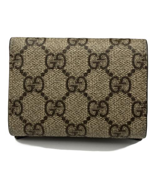 GUCCI（グッチ）GUCCI (グッチ) BALENCIAGA (バレンシアガ) ザ ハッカー プロジェクト カードケース ウォレット ブラウンの古着・服飾アイテム