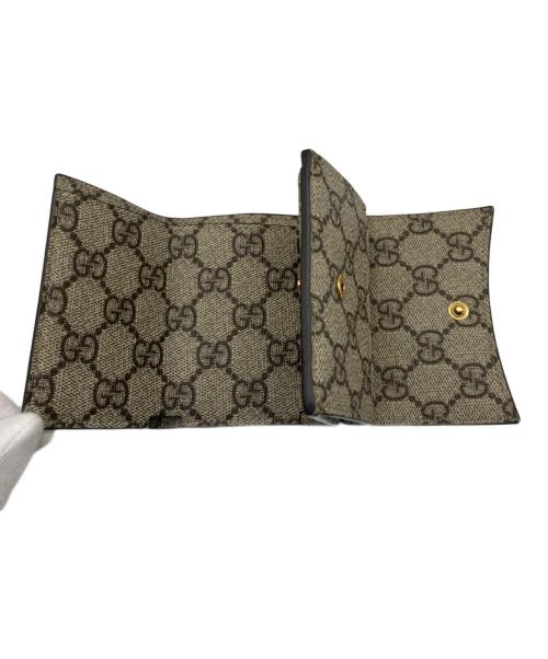 GUCCI（グッチ）GUCCI (グッチ) BALENCIAGA (バレンシアガ) ザ ハッカー プロジェクト カードケース ウォレット ブラウンの古着・服飾アイテム